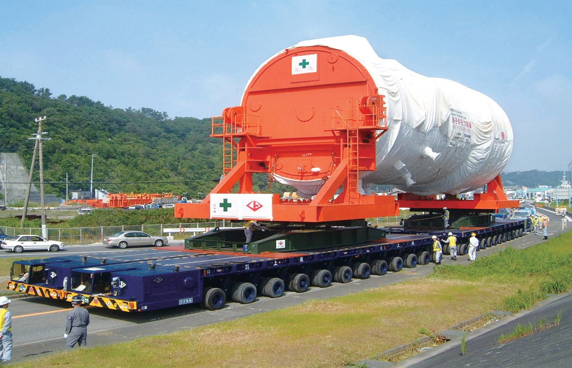 Projektladung Straße